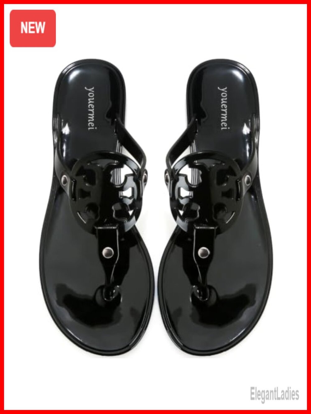 Women's Dressy Flip Flop Sandals, Non-Slip Comfortable Slide Sandals